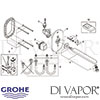 Grohe Eurosmart Cosmopolitan E Infra-Red Basin Mixer Tap Spares